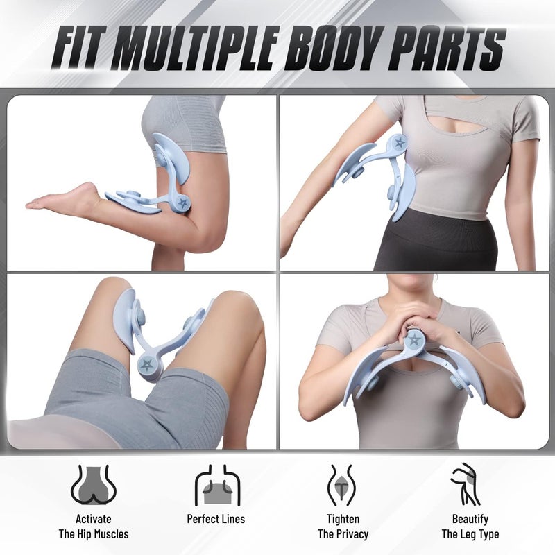 Yes4All 360° Hip Trainer, Kegel, Pelvic Floor & Thigh Exerciser for Women, Leg Toning & Inner Thigh Workout Tool, Home Gym Hip Abductor Machine - Image 4